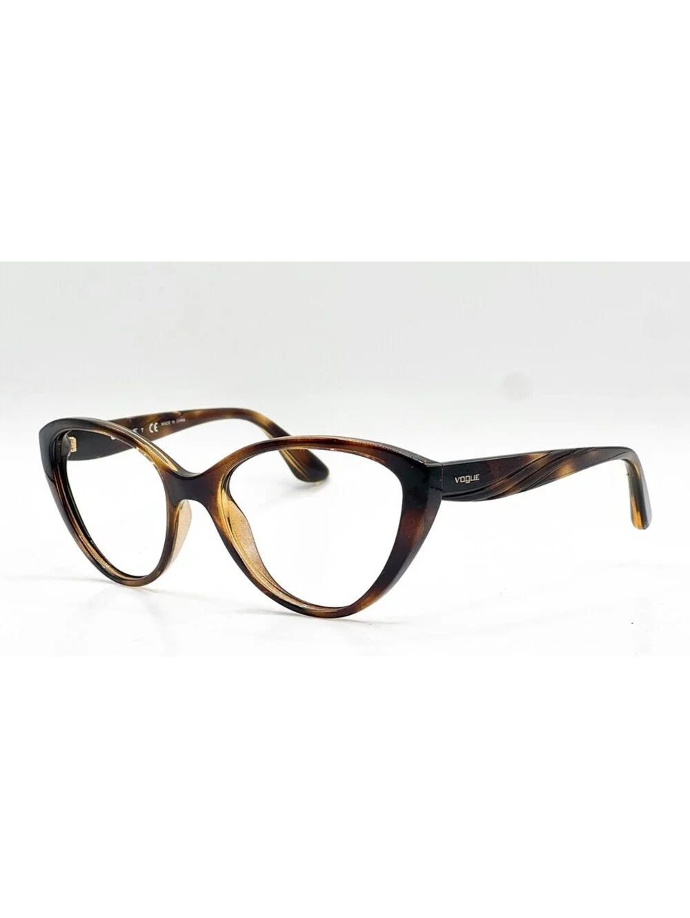 Vogue VO 5105-S W65613 Dark Havana Authentic Eyeglass Frames 55-19
